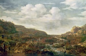 Rhinland View, 1600-tallet